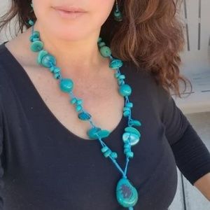 Necklaces with earrings